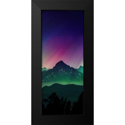 Borealis Vision 2 Black Modern Wood Framed Art Print by Prime, Marcus