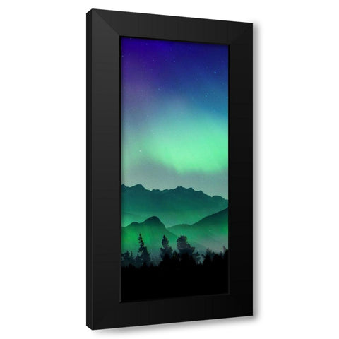 Borealis Vision 3 Black Modern Wood Framed Art Print by Prime, Marcus