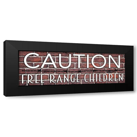 Free Range 1 Black Modern Wood Framed Art Print by Prime, Marcus