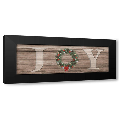 Holiday Joy Black Modern Wood Framed Art Print by Prime, Marcus