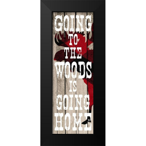 Going Home 1 Black Modern Wood Framed Art Print by Prime, Marcus