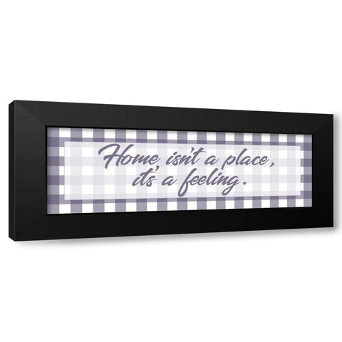 Home Feeling 1 Black Modern Wood Framed Art Print by Prime, Marcus