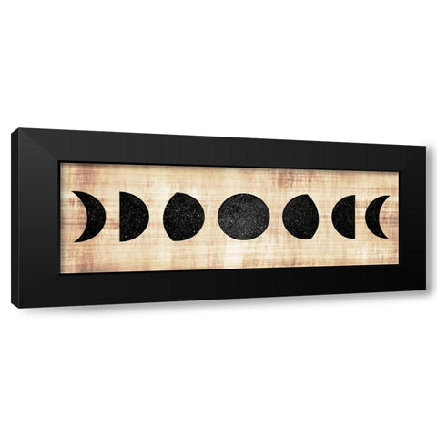 Weaved Phases 1 Black Modern Wood Framed Art Print by Prime, Marcus