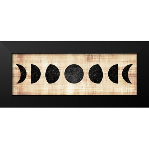 Weaved Phases 1 Black Modern Wood Framed Art Print by Prime, Marcus