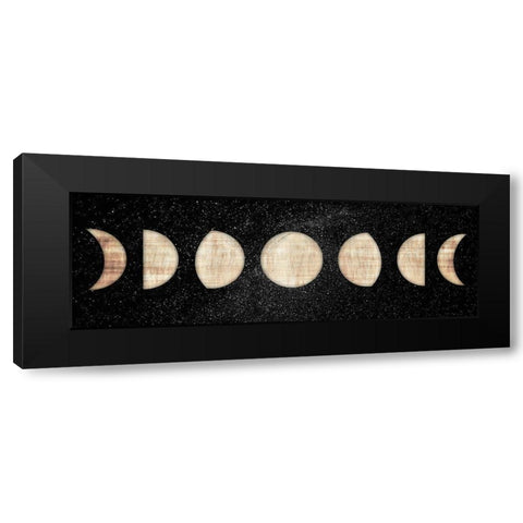 Weaved Phases 2 Black Modern Wood Framed Art Print with Double Matting by Prime, Marcus