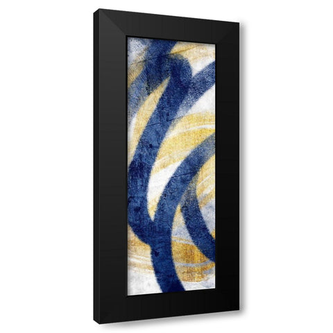 Striking Marks 1 Black Modern Wood Framed Art Print by Prime, Marcus