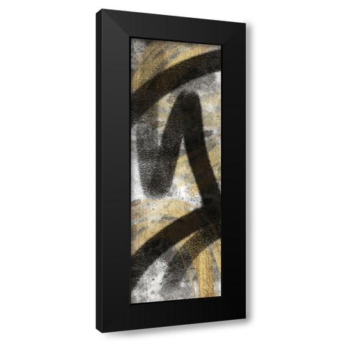 Striking Marks Neutral 2 Black Modern Wood Framed Art Print by Prime, Marcus