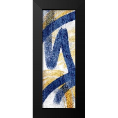 Striking Marks 2 Black Modern Wood Framed Art Print by Prime, Marcus