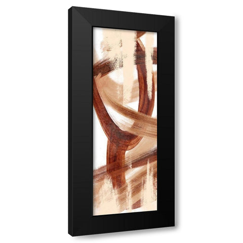 Oil Streak 3 Black Modern Wood Framed Art Print with Double Matting by Prime, Marcus
