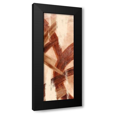 Oil Streak 2 Black Modern Wood Framed Art Print with Double Matting by Prime, Marcus