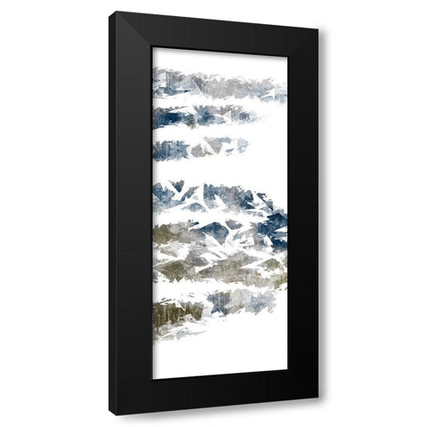 Geometric Split 1 Black Modern Wood Framed Art Print by Prime, Marcus