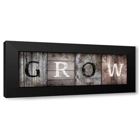 Natural Growth Black Modern Wood Framed Art Print by Prime, Marcus