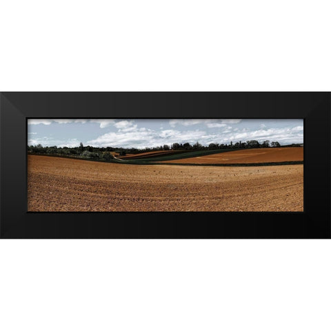 Fields Of Fall 1 Black Modern Wood Framed Art Print by Prime, Marcus