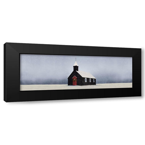 Winter Heaven 2 Black Modern Wood Framed Art Print with Double Matting by Prime, Marcus