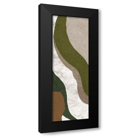 Rustic Swirly Dirly 2 Black Modern Wood Framed Art Print with Double Matting by Prime, Marcus