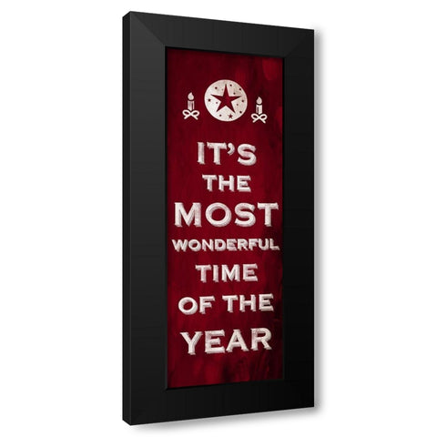 Wonderful Time Black Modern Wood Framed Art Print by Prime, Marcus