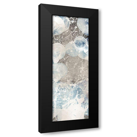 Splattered Earthy Tones Black Modern Wood Framed Art Print with Double Matting by Prime, Marcus