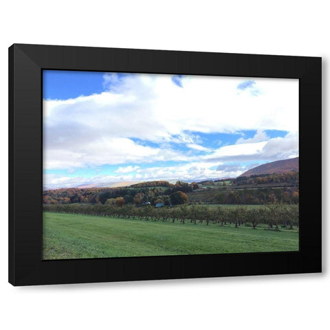 Autumn Skies 1 Black Modern Wood Framed Art Print by Prime, Marcus