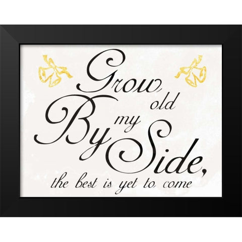 Growing Old Black Modern Wood Framed Art Print by Prime, Marcus