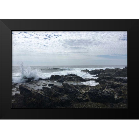 Morning Tide Black Modern Wood Framed Art Print by Prime, Marcus
