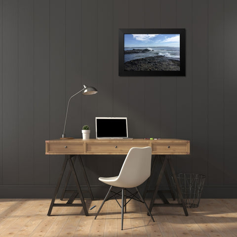Morning Tide 2 Black Modern Wood Framed Art Print by Prime, Marcus