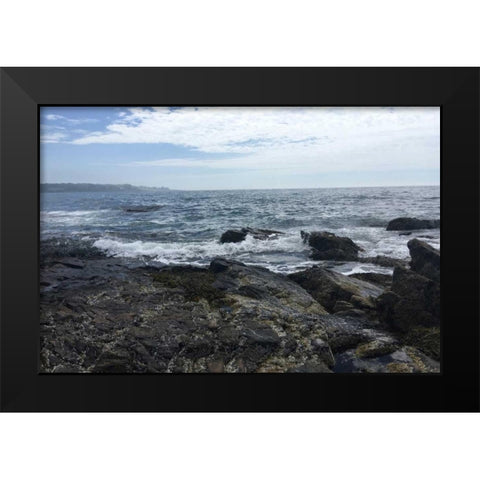 Morning Tide 3 Black Modern Wood Framed Art Print by Prime, Marcus