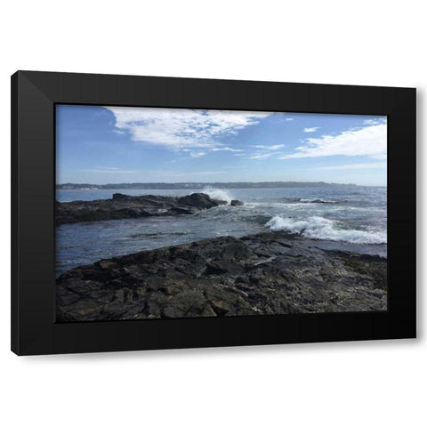 Morning Tide 4 Black Modern Wood Framed Art Print by Prime, Marcus