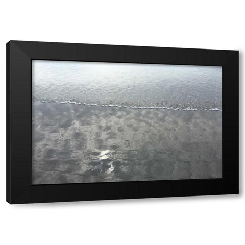 Sand Mirror 2 Black Modern Wood Framed Art Print by Prime, Marcus