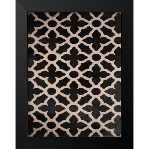 Diversive Darkness Black Modern Wood Framed Art Print by Prime, Marcus