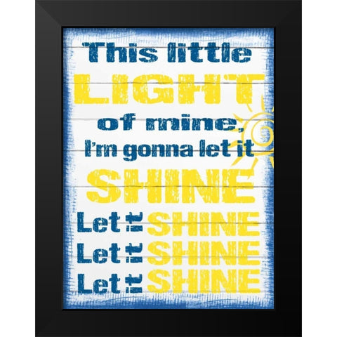 Light Of Mine Black Modern Wood Framed Art Print by Prime, Marcus