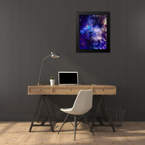 Into The Depths 2 Black Modern Wood Framed Art Print by Prime, Marcus