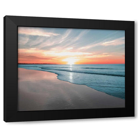 Relaxing Morning Black Modern Wood Framed Art Print by Prime, Marcus
