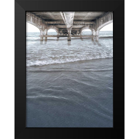 Bridge The Peace Black Modern Wood Framed Art Print by Prime, Marcus