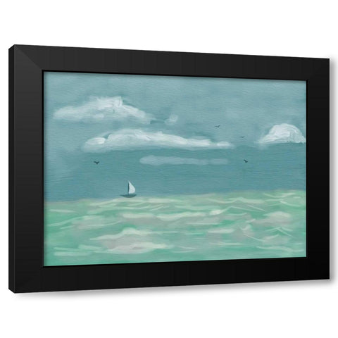Minuscule World Black Modern Wood Framed Art Print with Double Matting by Prime, Marcus