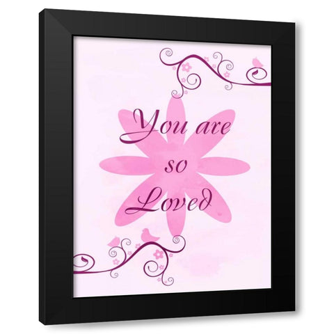 Loved Ones Black Modern Wood Framed Art Print with Double Matting by Prime, Marcus