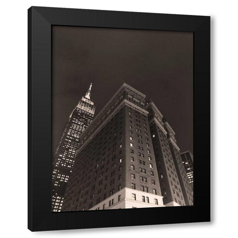 Among Giants Black Modern Wood Framed Art Print by Prime, Marcus