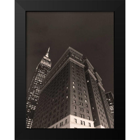 Among Giants Black Modern Wood Framed Art Print by Prime, Marcus