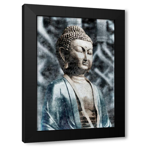 Buddha Mist 1 Black Modern Wood Framed Art Print by Prime, Marcus