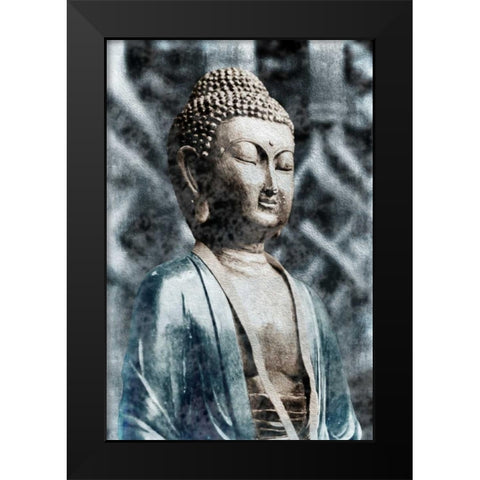 Buddha Mist 1 Black Modern Wood Framed Art Print by Prime, Marcus