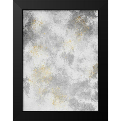 Mesmerizing Marble Black Modern Wood Framed Art Print by Prime, Marcus