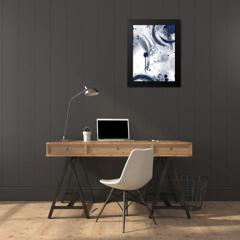 Celestial War 2 Black Modern Wood Framed Art Print by Prime, Marcus