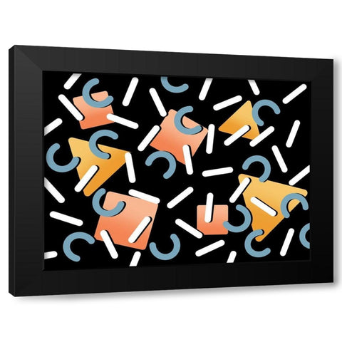 Cuchifrito Black Modern Wood Framed Art Print by Prime, Marcus