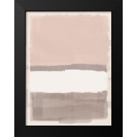 Clean Streaks 1 Black Modern Wood Framed Art Print by Prime, Marcus