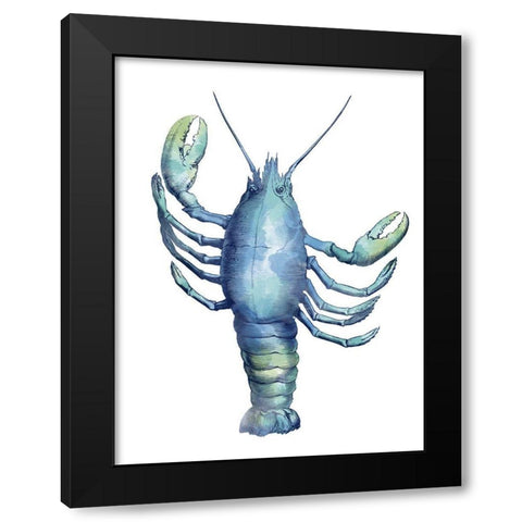 Sea Friends Black Modern Wood Framed Art Print with Double Matting by Prime, Marcus