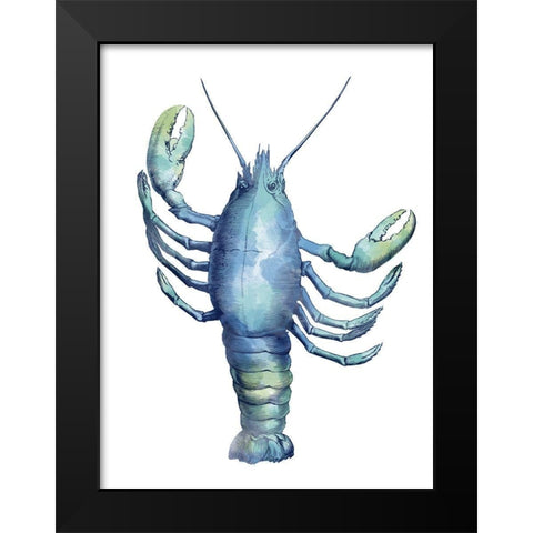 Sea Friends Black Modern Wood Framed Art Print by Prime, Marcus