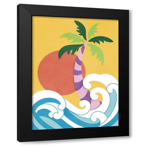 Magical Views Black Modern Wood Framed Art Print with Double Matting by Prime, Marcus