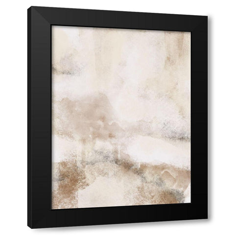 Casual Textures Black Modern Wood Framed Art Print by Prime, Marcus