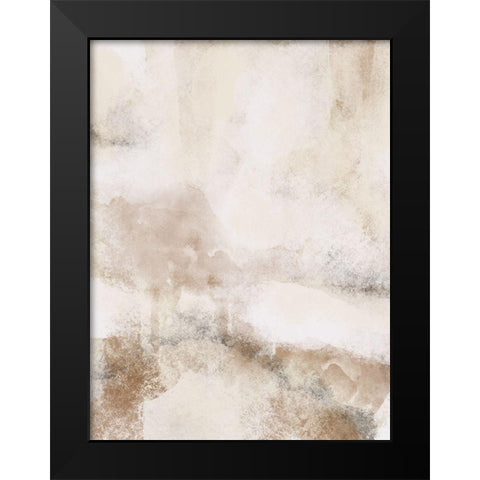 Casual Textures Black Modern Wood Framed Art Print by Prime, Marcus