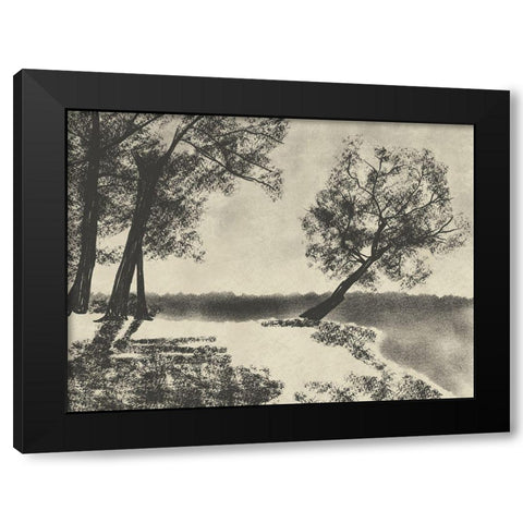 Sketched Views Black Modern Wood Framed Art Print by Prime, Marcus