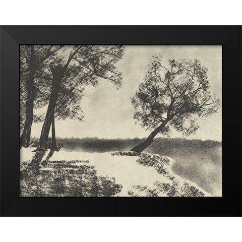 Sketched Views Black Modern Wood Framed Art Print by Prime, Marcus